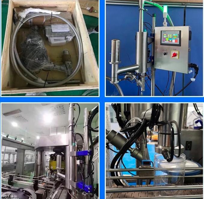 Automatic Bottle Can Filling Liquid Nitrogen Injector for Water Beverage Line