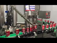 Automatic nitrogen doser for oil juice bottles canning filling line