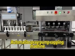 Automatic Sprayer bottle pump bottle capping machine