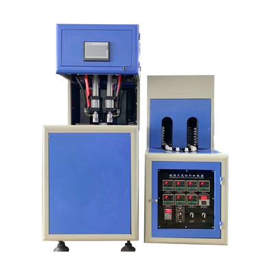 Semi Automatic Plastic Pet Mineral Water Bottle Blowing Machine 2 Cavid 4 Cavities