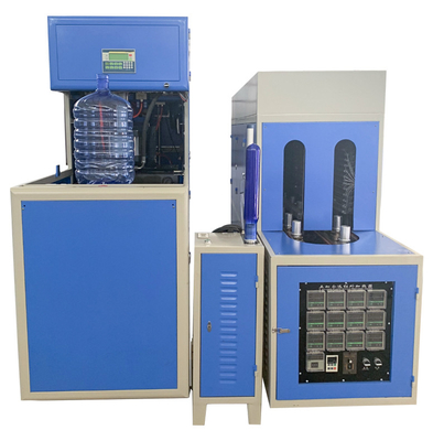 2 Cavity Semi Automatic Plastic Pet Mineral Water Bottle Making Machine 1000-5000ml