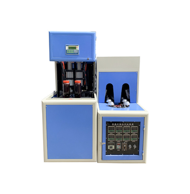 2 Cavity Semi Automatic Plastic Pet Mineral Water Bottle Making Machine 1000-5000ml