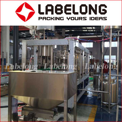 PET Bottle 304 SUS 8000 BPH Mango Juice Packing Machine