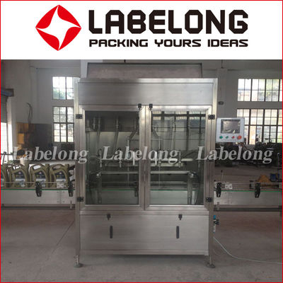 Automatic Plastic Bottle detergent syrup oil Filling capping labeling Machine