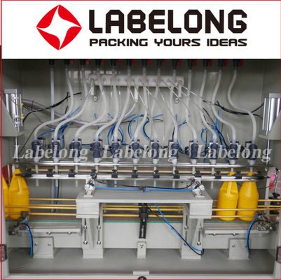 Round Bottle 2000BPH 500ML Linear Bottle Filling Machine