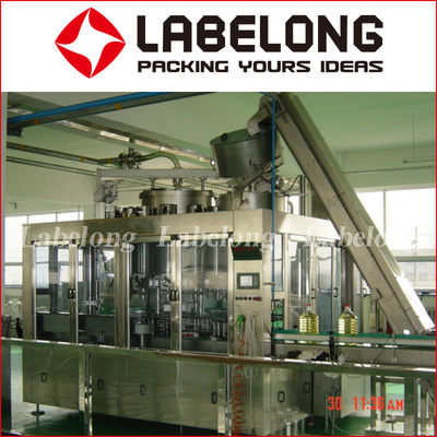 PLC Control 1000BPH Automatic PET Bottle Corn Oil Production Line