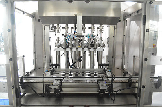 3 In 1 Rotary 500ml Bottle Filling Capping Machine