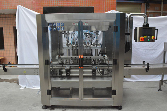 Sanitary Piston Linear Bottle Filling Machine