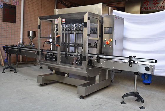 Lubricating Oil Filling Capping Labeling Machine Automatic For 1-5L Plastic Bottle