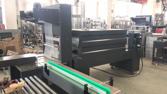 Automatic L Type Beverage Shrink Packing Machine For PET / Glass Bottle / Can