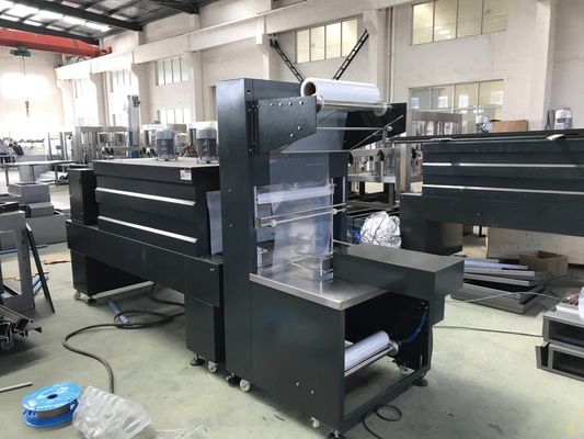 PVC Semi Automatic 4 Pcs/Min 0.03mm Shrink Film Packaging Machine