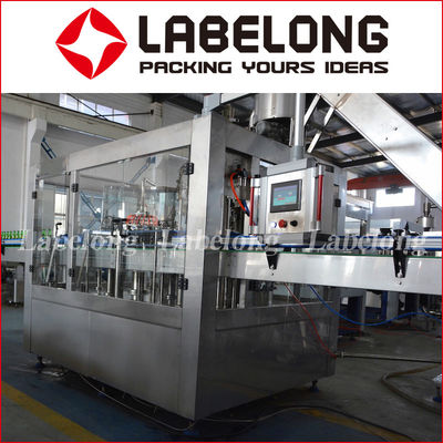 3 In 1 Rotary 5.6Kw 8000BPH Wine Bottle Filling Machine