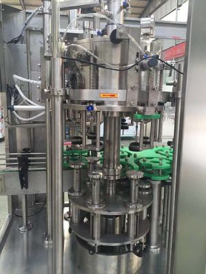 Stainless Steel CE 3000 Bph Beer Glass Bottle Washing Filling CappingMachine