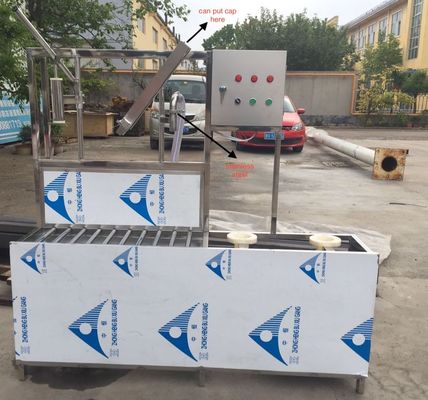100BPH Semi Automatic drinking water Bottle 5 Gallon washing Filling capping Machine