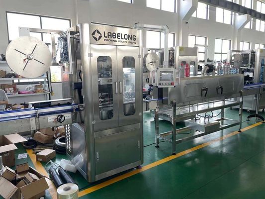 Pure Mineral Drinking Water Bottle Shrink Sleeve Labeling Machine 3L 5L 10L 20L