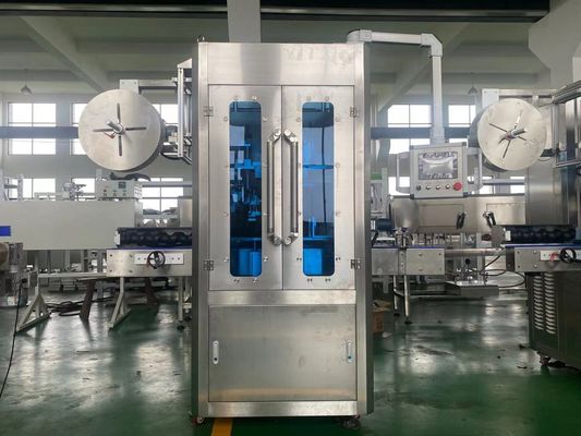 5 Gallon Bottle Neck Shrink Sleeve Labeling Machine Automatic PLC Controlled
