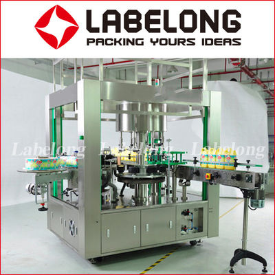 Hot Melt Automatic Water Bottle Labeling Machine OPP Roll Fed
