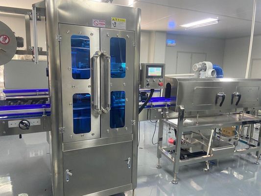 5 Gallon Bottle Neck Shrink Sleeve Labeling Machine Automatic PLC Controlled
