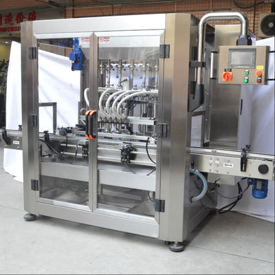 Linear Bottle Filling Machine for High Viscosity Thick Cream Paste Butter Mayonnaise