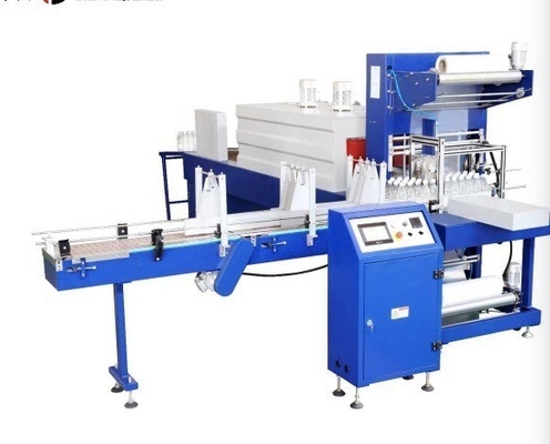 Automatic L Type Beverage Shrink Packing Machine For PET / Glass Bottle / Can