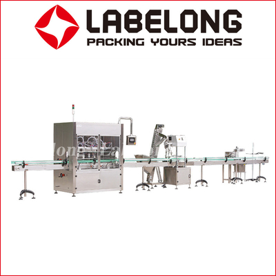 Shampoo Cream Syrup Honey Piston Filler Capper Automatic High Speed