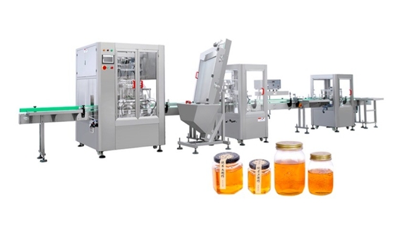 Linear Bottle Filling Machine for High Viscosity Thick Cream Paste Butter Mayonnaise