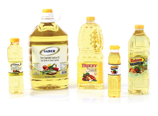 Industrial PLC Control Edible Oil Bottle Filling Machine 2000*1000*2000mm Dimension