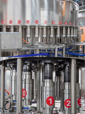 Linear Piston Plunger Edible Oil Bottle Filling Machine Automatic Capping Labeling